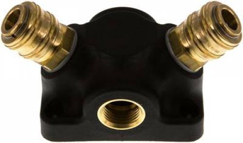 Wanddosen mit Innengewinde und Kupplungsdosen NW 7,2, Kunststoff, alle Größen