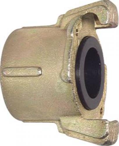 Sandstrahlkupplungen mit Innengewinde, Temperguss verzinkt, 58 mm
