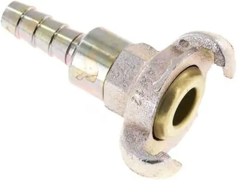 Kompressorkupplung Schlauchtülle Temperguss Messingdichtung