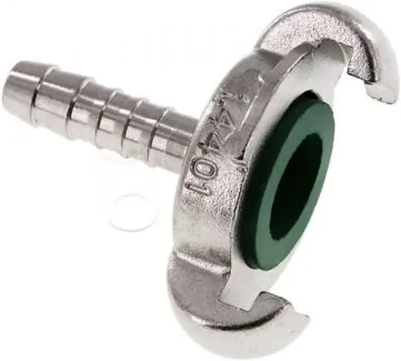 Kompressorkupplung Edelstahl 1.4401 Schlauchtülle FKM