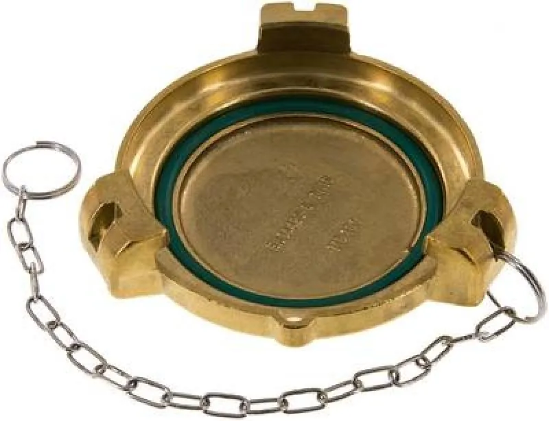 Verschlusskappen MB für Tankwagen V-Teile aus Messing