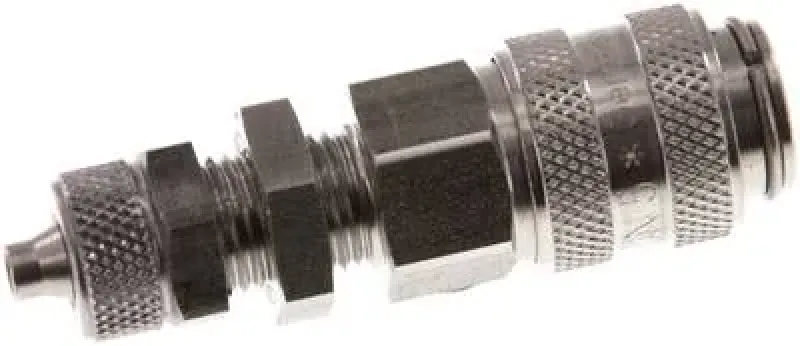 Kupplungsdosen NW 5 mit Überwurfmutter & Schottgewinde – Edelstahl 1.4404 (alle Größen)