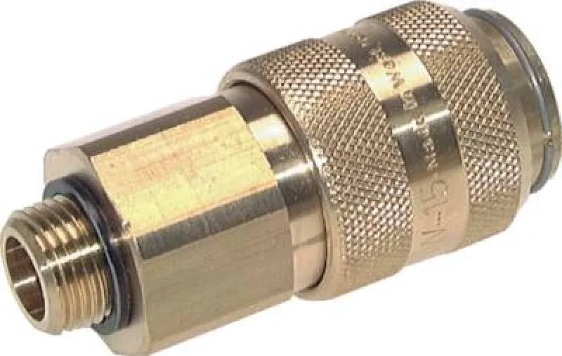 Parker® Kupplungsdosen mit Außengewinde, NW 15, Messing, verschiedene Größen