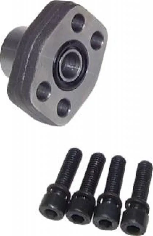 Flansche mit Innengewinde Lochbild 3000 PSI Stahl blank alle Größen