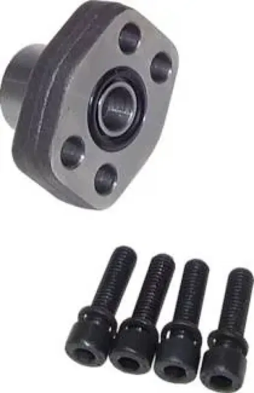 Flansche mit Innengewinde Lochbild 6000 PSI Stahl blank alle Größen