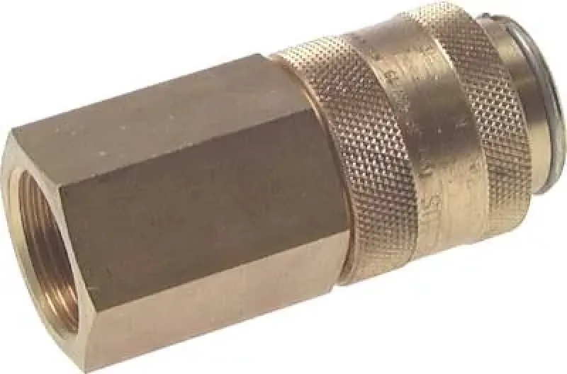 Kupplungsdose mit Innengewinde NW 19 Messing