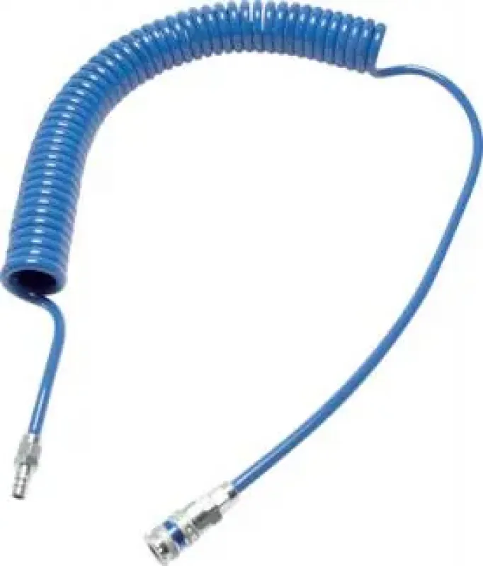 CEJN Polyurethanspiralschlauch Stream-Line – Vormontiert mit eSafe Kupplung NW 7,2 / NW 10