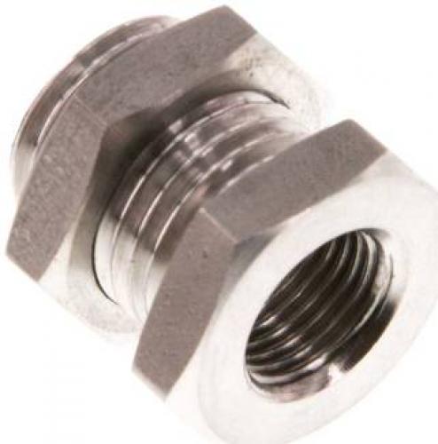 Schottverschraubungen Edelstahl 1.4571 40 bar, alle Größen