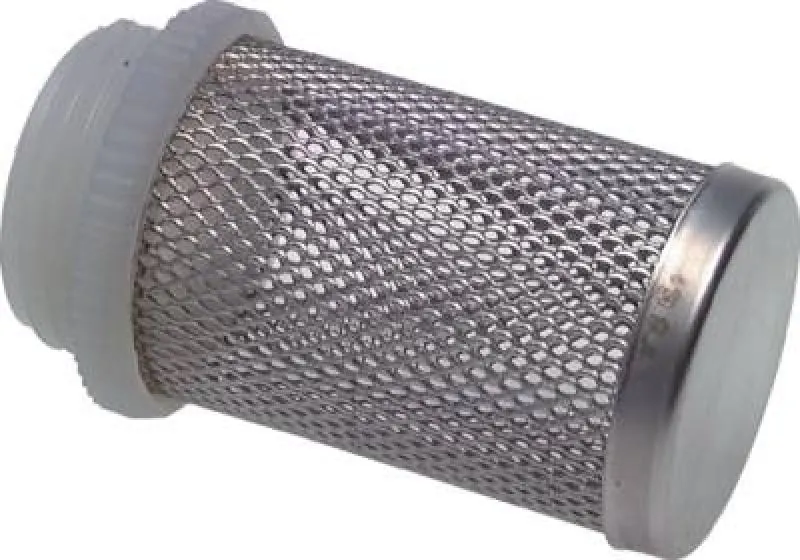 Saugkörbe für Rückschlagventile – leichte Bauform, Werkstoff 1.4301 / Nylon, alle Größen