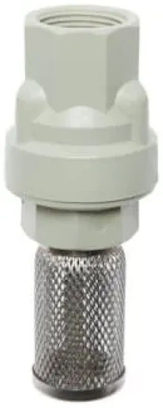 Fußventil – glasfaserverstärktes Polypropylen (PP), robust, alle Größen