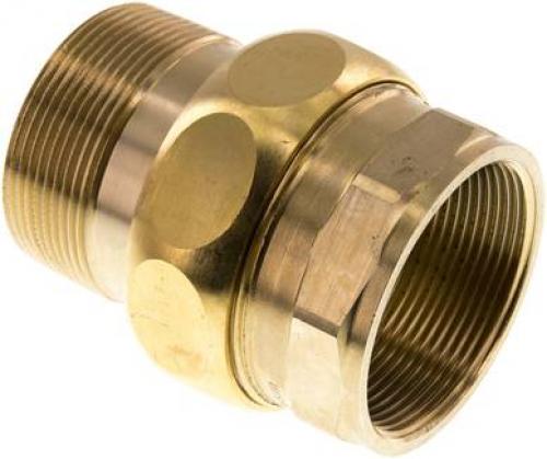 Verschraubungen Messing mit IG + AG - konisch dichtend bis 16 bar, alle Größen
