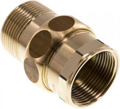 Verschraubungen Messing mit IG + AG - flach dichtend bis 16 bar, alle Größen