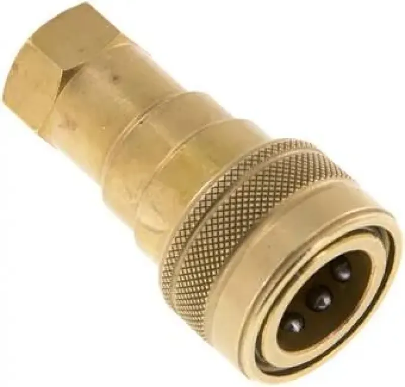 Hydraulikkupplung Innengewinde ISO 7241-1 B Messing (NPT/Metrisch)