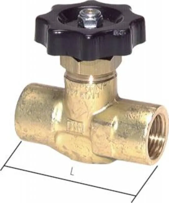 Nadel-Absperrventile Messing bis 100 bar, alle Größen