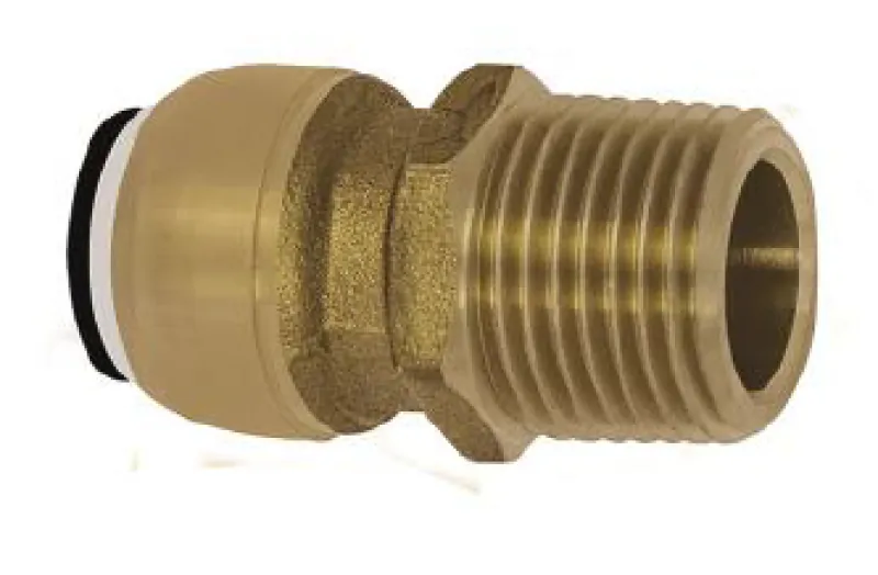 Einschraubverbinder »sharkbite« aus Messing, alle Größen