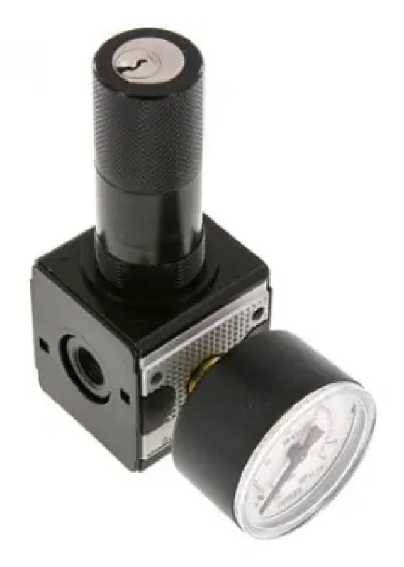 Exemplarische Darstellung abschliessbar Druckregler Aventics Serie Multifix ​Baureihe 2, 8700 l/min