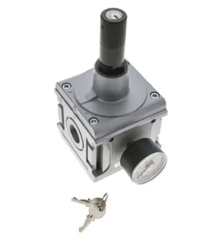 Exemplarische Darstellung abschliessbar Aventics Ultra-High-Flow Druckregler Serie Multifix Baureihe 5 für Großanlagen