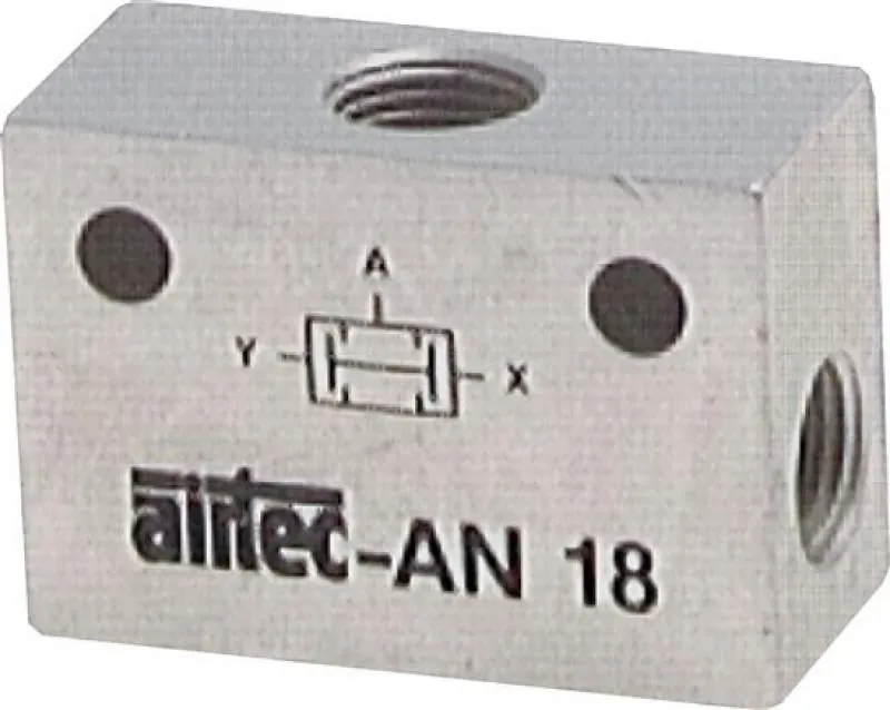 UND-Ventile Typ OR – Pneumatikventile von AIRTEC