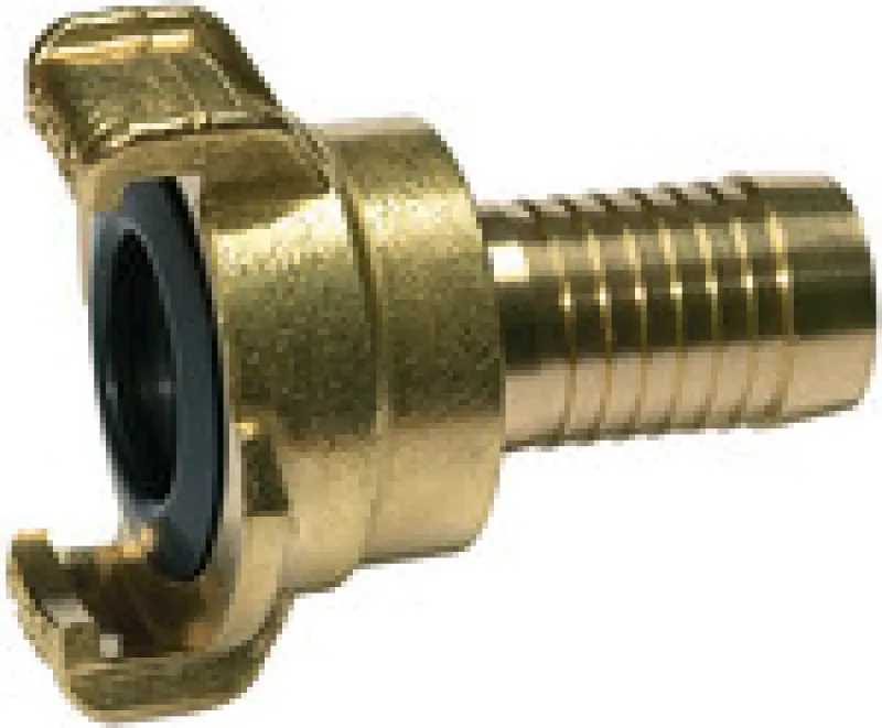 Original GEKA® Kupplung aus Messing mit drehbarer Schlauchtülle
