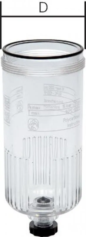 Aventics Ersatz-Behälter für Filter & Filterregler Serie Multifix, Baureihe 0 bis 4