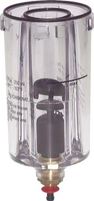 Kunststoff 2 Ersatzbehälter aus Metall und Kunststoff für Kombi-Wartungseinheiten