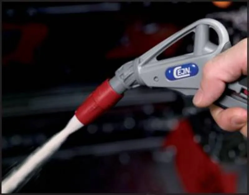 Anwendungsbeispiel 2 CEJN MultiFLOW Ausblaspistole für Luft und Wasser alle Typen