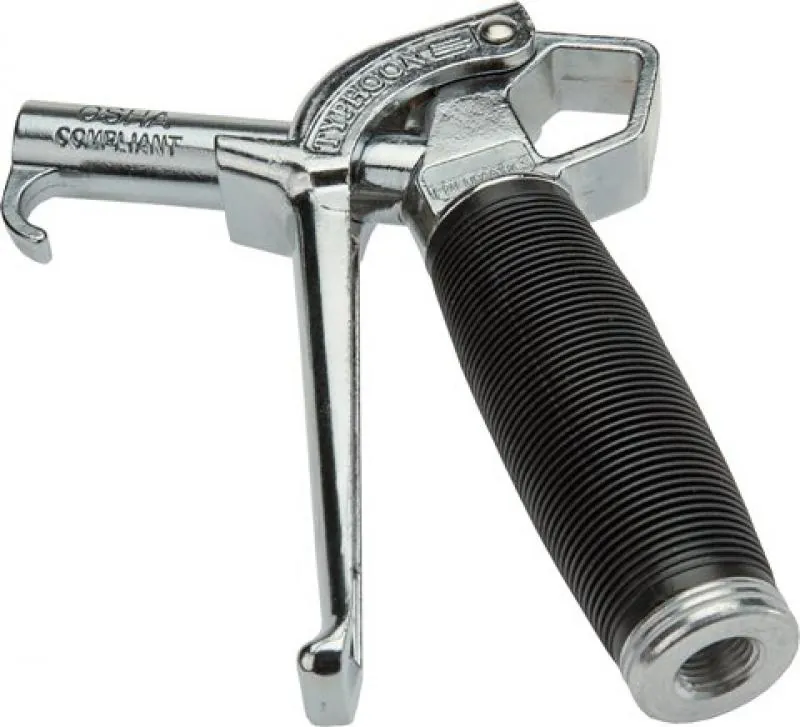 Typ 3 Hochleistungs‑Ausblaspistole Typhoon verchromtes Aluminium alle Typen