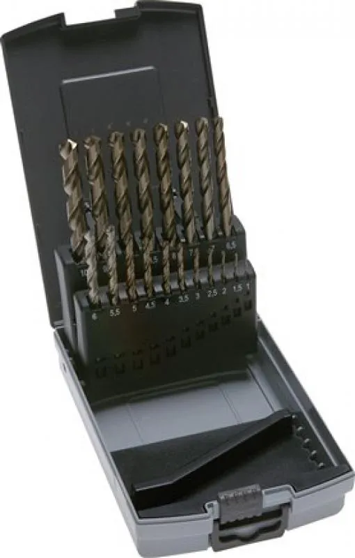 Bohrer-Set Typ N (DIN 338), HSS-R, HSS-G, HSS-G Co5 (HSS-E) – alle Größen