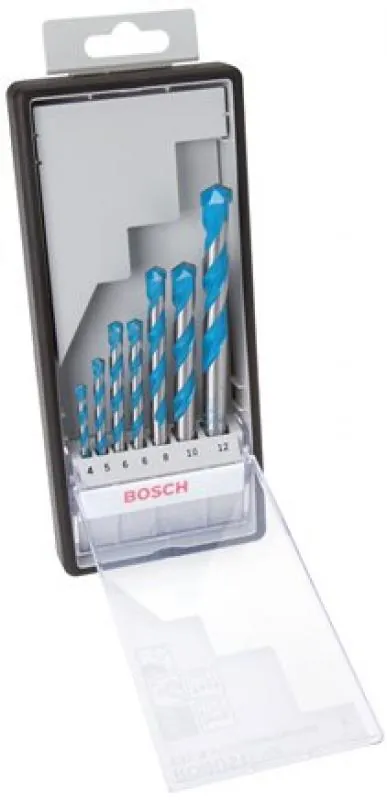 BOSCH Mehrzweckbohrer-Set CYL-9 MultiConstruction für Metall, Holz & Mauerwerk