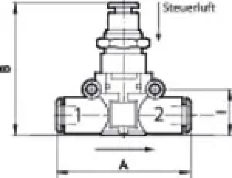 Riegler pneumatisch entsperrbares Rückschlagventil »lineonline«, Anschluss Schlauch–Schlauch, alle Größen