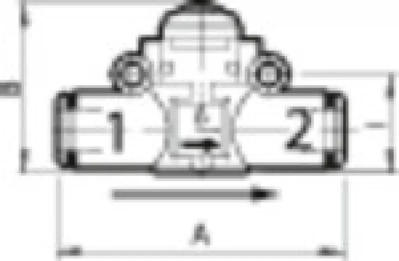 Riegler Schnellentlüftungsventil mit Schalldämpfer, Anschluss Schlauch–Schlauch