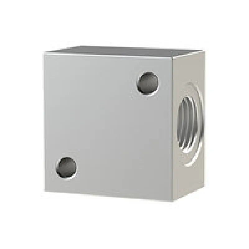 Aluminium-Verteilerblöcke Eco-Line 3-fach und 4-fach im Set (PN 12) 3-fach