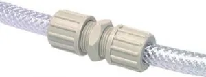 Gerader Verbinder für Gewebeschlauch TX, Material PP, PN 10, Verschraubung, Verbinder, Schlauchverbinder, TX-Schlauch, alle Größen