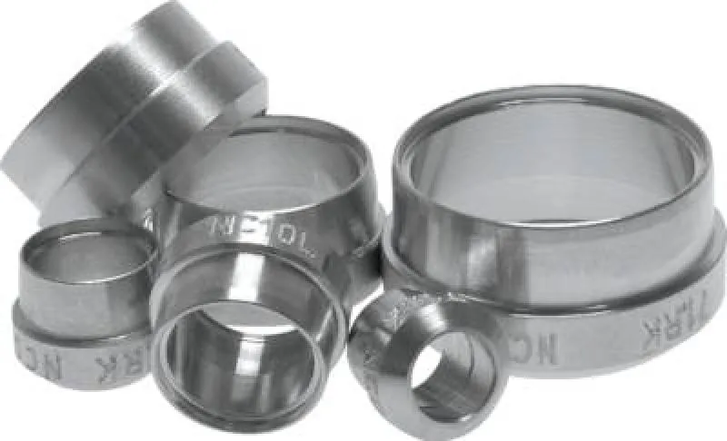 NC-Klemmringe, DIN 3861, Edelstahl Klemmring 1.4571 (NC), alle Größen von www.pneumatikshop-online.de