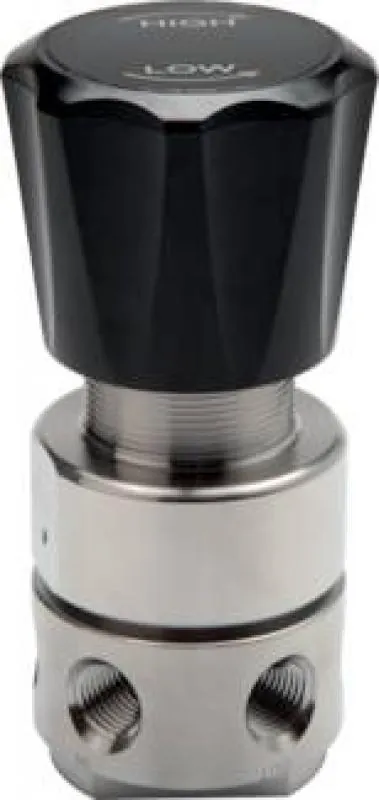 Hochdruck-Druckminderer aus Edelstahl für Gasdrücke bis 414 bar