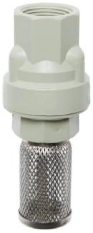 Fußventile aus glasfaserverstärktem Polypropylen – langlebig, korrosionsbeständig, alle Größen