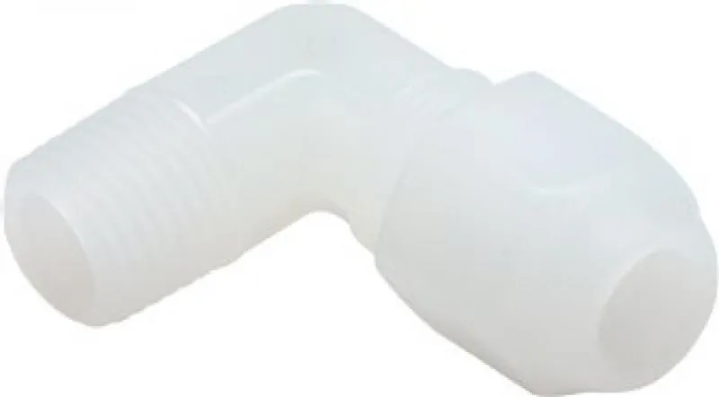 Winkelverschraubung mit konischem Gewinde PP, alle Größen von www.pneumatikshop-online.de