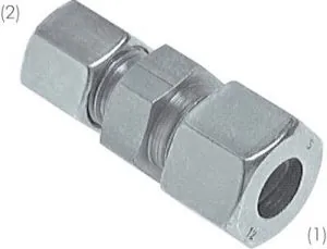 Gerade Reduzierverschraubungen, Stahl verzinkt, alle Größen, Schneidring, Schneidringverschraubung, Reduziereinsatz, Klemmring, Klemmringverschraubung Gerade Reduzierverschraubungen, Stahl verzinkt, alle Größen, Schneidring, Schneidringverschraubung, Reduziereinsatz, Klemmring, Klemmringverschraubung