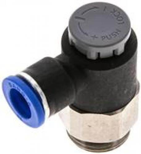 Kompakt-Drosselrückschlagventile zylindrisches Gewinde, alle Größen