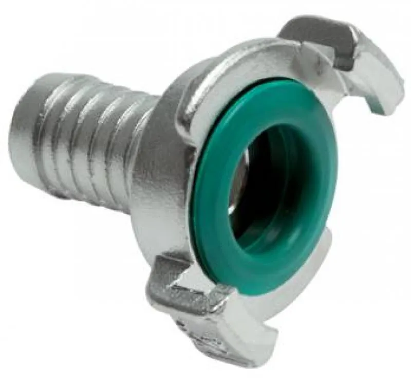 GK Kupplung aus Edelstahl mit Schlauchtülle