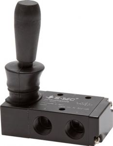 3/2-Wege Handhebelventile, Baureihe VH, E-MC