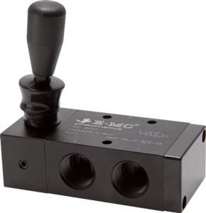 3/2-Wege Handhebelventile, Baureihe VH, E-MC