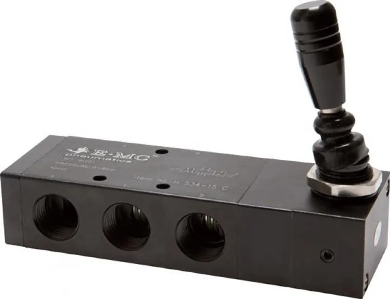 5/3-Wege Handhebelventile – Baureihe VH von E-MC