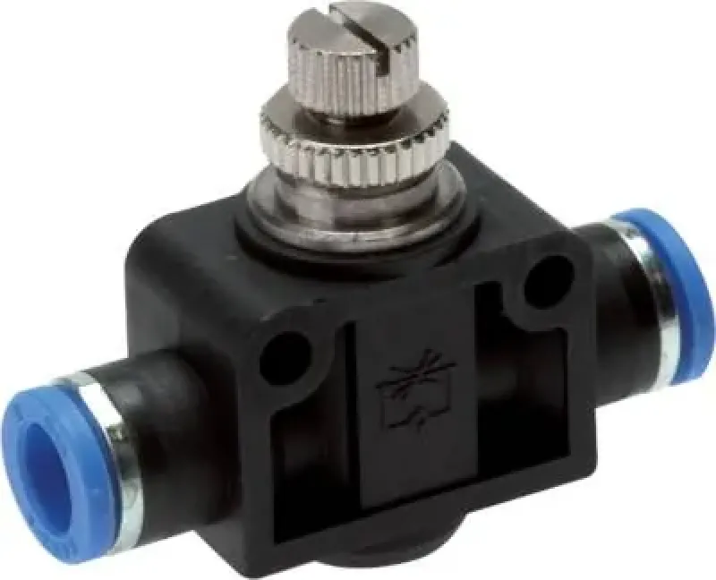 IQS Leitungs-Drosselrückschlagventil Steckanschluss Standard