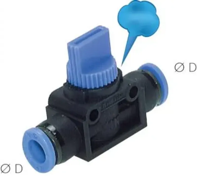 IQS 3/2-Wegeventil Standard mit Steckanschluss