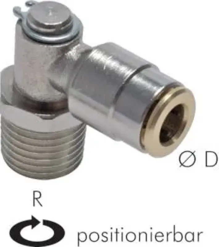 IQS Hochdruck-Winkelsteckverschraubung HD positionierbar alle Größen