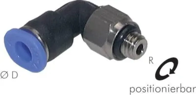 IQS Winkelsteckverschraubung Mini kurz alle Größen