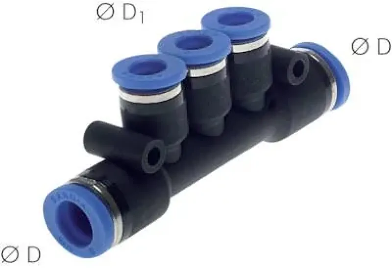 IQS T-Mehrfachverteiler Standard 3 Abgänge