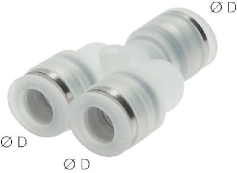 Y-Steckverbindungen für Lebensmittel IQS-PP, alle Größen von www.pneumatikshop-online.de