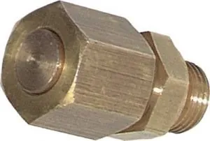 Verschlussstopfen für Messing-Verschraubungen, Klemmringverschraubung, alle Größen, Klemmring, Luft, Pneumatik, Rohr